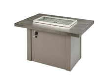 Outdoor Greatroom HVG-1224 Grey Havenwood Concrete Linear Gas Fire Pit Table