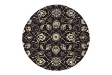 KAS Harbor Navy Manor Round Indoor/Outdoor Rug