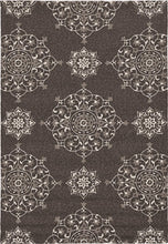 KAS Harbor Charcoal Courtyard Indoor/Outdoor Rug