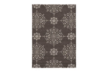 KAS Harbor Charcoal Courtyard Indoor/Outdoor Rug