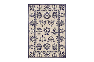 KAS Harbor Sand/Blue Haven Indoor/Outdoor Rug