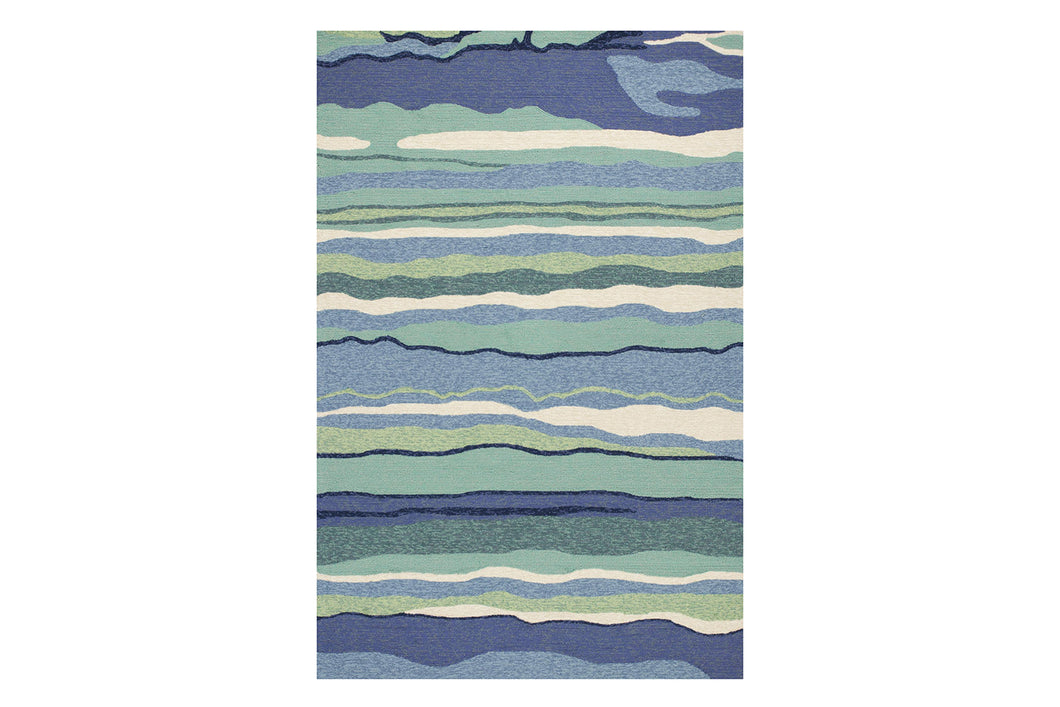 KAS Harbor Ocean Lagoon Indoor/Outdoor Rug