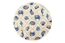 KAS Harbor Sand Seaside Round Indoor/Outdoor Rug