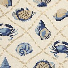 KAS Harbor Sand Seaside Round Indoor/Outdoor Rug