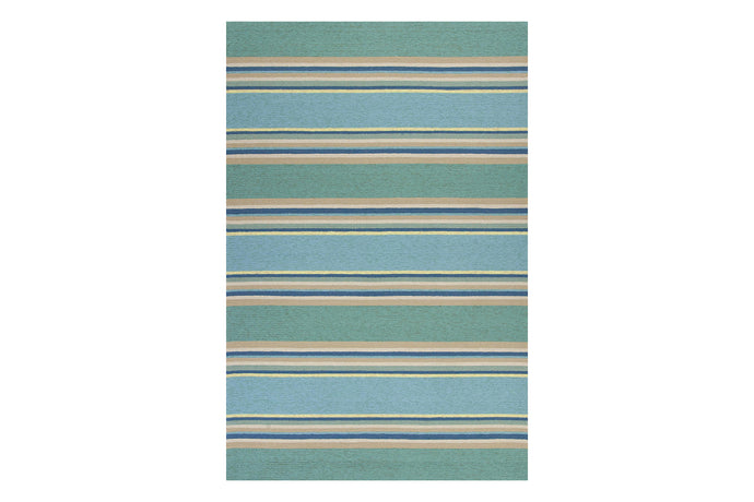 KAS Harbor Ocean Stripes Indoor/Outdoor Rug