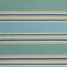 KAS Harbor Ocean Stripes Round Indoor/Outdoor Rug