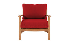12 pc Huntington Teak Sectional Seating Group with 48" Chat Table. Sunbrella Cushion.