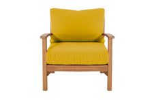 12 pc Huntington Teak Sectional Seating Group with 48" Chat Table. Sunbrella Cushion.