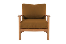 12 pc Huntington Teak Sectional Seating Group with 48" Chat Table. Sunbrella Cushion.
