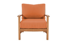 12 pc Huntington Teak Sectional Seating Group with 48" Chat Table. Sunbrella Cushion.
