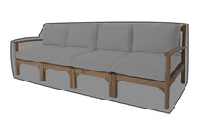 Huntington Teak Deluxe Sofa WeatherMAX Outdoor Weather Cover