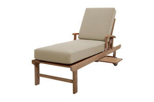 Huntington Outdoor Chaise Lounger Replacement Cushion