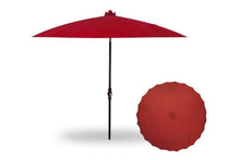 Treasure Garden 10' Shanghai Collar Tilt Aluminum Round Market Umbrella