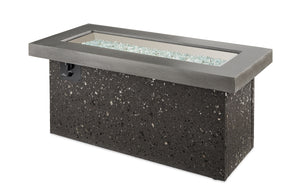 Outdoor Greatroom KL-1242-MM Grey Key Largo Linear Gas Fire Pit Table