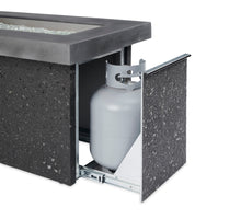 Outdoor Greatroom KL-1242-MM Grey Key Largo Linear Gas Fire Pit Table
