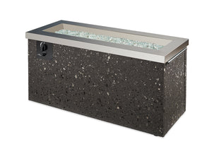 Outdoor Greatroom KL-1242-SS Stainless Steel Key Largo Linear Gas Fire Pit Table