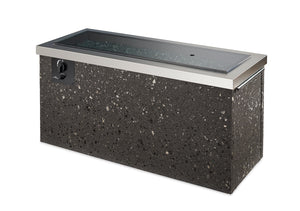 Outdoor Greatroom KL-1242-SS Stainless Steel Key Largo Linear Gas Fire Pit Table