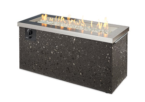 Outdoor Greatroom KL-1242-SS Stainless Steel Key Largo Linear Gas Fire Pit Table