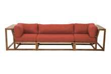 Laguna Teak Large Deluxe Outdoor Sofa. Sunbrella Cushion