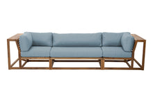 Laguna Teak Large Deluxe Outdoor Sofa. Sunbrella Cushion