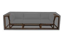 Laguna Teak Deluxe Outdoor Sofa WeatherMAX Outdoor Weather Cover