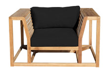 Laguna Teak Outdoor Club Chair. Sunbrella Cushion