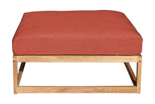 Laguna Teak Outdoor Ottoman. Sunbrella Cushion