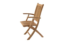 Lakeland Teak Folding Arm Chair