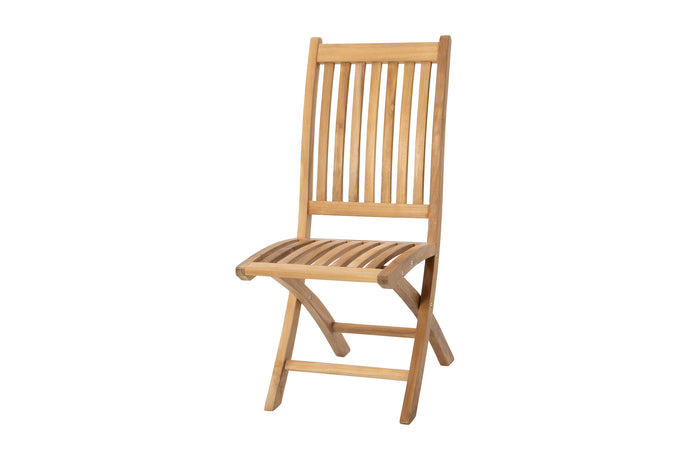 Lakeland Teak Folding Armless Chair