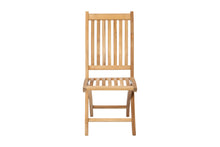 Lakeland Teak Folding Armless Chair