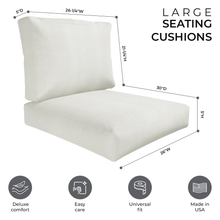 Universal Large Deep Seating Outdoor Furniture Cushions