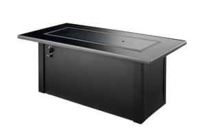 Outdoor Greatroom MCR-1242 Monte Carlo Glass Linear Gas Fire Pit Table