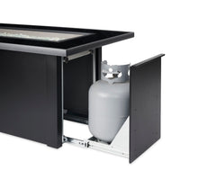Outdoor Greatroom MCR-1242 Monte Carlo Glass Linear Gas Fire Pit Table
