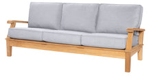 Royal Teak Miami Deep Seating Adjustable Sofa with Sunbrella Cushion