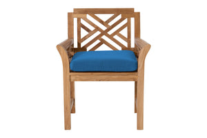 Monterey Outdoor Armed Dining Chair Replacement Cushion