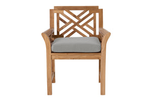 Monterey Outdoor Armed Dining Chair Replacement Cushion