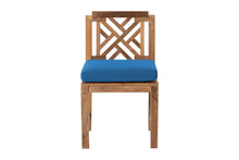 Monterey Outdoor Armless Dining Chair Replacement Cushion