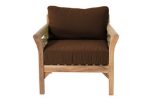 5 pc Monterey Teak Deep Seating Set with 48" Chat Table. Sunbrella Cushion.