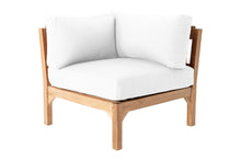 12 pc Monterey Teak Sectional Seating Group with 52" Chat Table. Sunbrella Cushion.