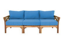 Monterey Outdoor Teak Sofa. Sunbrella Cushion