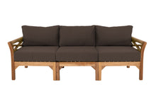 Monterey Outdoor Teak Sofa. Sunbrella Cushion
