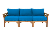 Monterey Outdoor Teak Sofa. Sunbrella Cushion