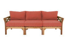 Monterey Outdoor Teak Sofa. Sunbrella Cushion