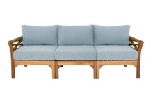 Monterey Outdoor Teak Sofa. Sunbrella Cushion