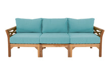 Monterey Outdoor Teak Sofa. Sunbrella Cushion