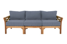 Monterey Outdoor Teak Sofa. Sunbrella Cushion