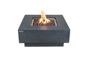 Elementi OFG103 Manhattan Concrete Outdoor Fire Table