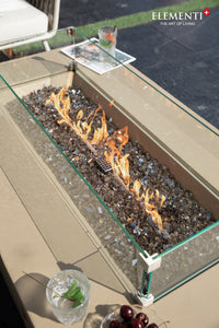 Elementi Plus OFG410SY Colorado Concrete Outdoor Fire Table