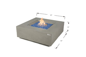 Elementi Plus OFG411SG Capertee Concrete Outdoor Fire Table