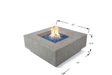 Elementi Plus OFG413LG Victoria Concrete Outdoor Fire Table